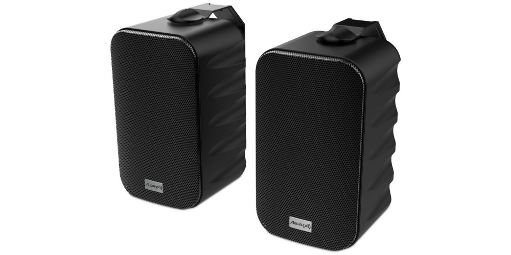 Audibax Delta 32 BT Black Pareja de Altavoces Instalación Bluetooth